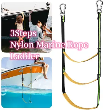 Marine Rope Ladders Extension 5 Step Boat Rope Ladder Fishing Rope
