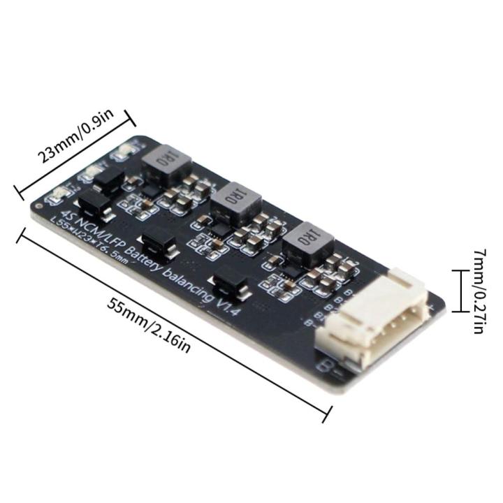 แผงวงจรปรับสมดุลแบตเตอรี่ลิเธียมไอออน3s-4s-แบตเตอรี่เครื่องปรับสัญญานเท่าแบตเตอรี่ลิเธียมรุ่นอีควอไลเซอร์ระบบเหนี่ยวนำ