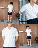 TWENTYSECOND เสื้อโปโลแขนสั้น รุ่น Joel Polo Tee - สีขาว / White