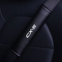 2PCS Car Seat Belt Cover Car Safety Belt Cushion Driver Shoulder Protector For Mazda CX-5 CX5 2013-2019 2020 Car Seatbelt Pads Seat Covers