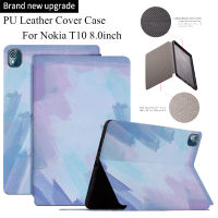 เคสสำหรับ NOKIA ที่ครอบหลากสี T10 8.0นิ้ว Casing Tablet Nokia T10ขนาด8นิ้วเคสกันกระแทกคลุมหนัง PU