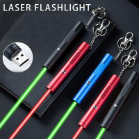 เลเซอร์สีเขียว Sight USB Charge 713 Pointer Light 532nm 5Mw High Power Device Lazer Pen Burning