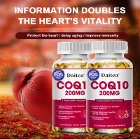 [ ของแท้!!! โปรดระวังของปลอม ] CoQ10 200 Mg 60/120Sofgels วิตามินเพื่อสุขภาพ หัวใจ แพ็กเก็จใหม่ ( ราคาถูก / ส่ง )