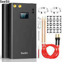 หน้าจอสี Seesii OLED แสดงผล18650อัจฉริยะ/26650/32650แบตเตอรี่จุด-เครื่องเชื่อม