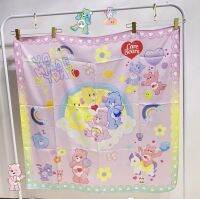 ?พร้อมส่ง ?ผ้าคุมไหล่ Care Bears  เนื้อผ้าซิล งานญี่ปุ่น [100x100]