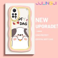 Jlingji เคสสำหรับ Xiaomi Redmi Note 11 Pro Note 5G 11e Pro,เคสแฟชั่นลวดลายสุนัขมีความสุขเคสมือถือกันกระแทกแบบใสนิ่มเคสโปร่งใสลายกล้องถ่ายรูปซิลิกาเจลป้องกัน