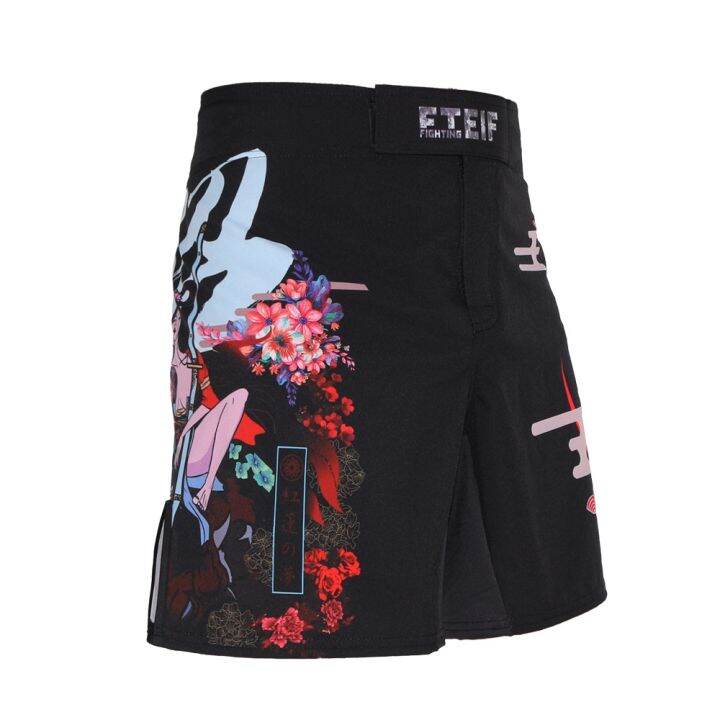 fteif-chinese-wind-beautiful-warrior-fitness-breathable-ferocious-battle-mma-shorts-tiger-muay-thai-boxing-shorts-sanda-boxing