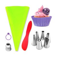 【hot】™♙  10Pcs/Set Nozzles Icing Piping Pastry With Spatula Decorating Sets Confectionery New