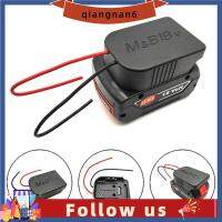 QIANGNAN6สำหรับ Makita ที่มีสาย14AWG สำหรับอะแดปเตอร์ล้อไฟฟ้า BL1840อะแดปเตอร์แบบทำมือสำหรับยึดสายเคเบิลอิเล็กทรอนิกส์แบบแผงวงจรหัวต่อ