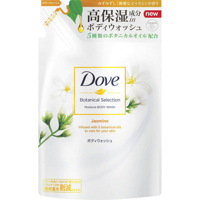 Unilever Dove Body Wash Botanical Selection Jasmine Refill 360g General