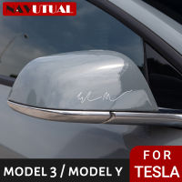 NAVUTUAL 2023 Elon Musk Signature รถสติกเกอร์สำหรับ Tesla รุ่น S 3 X Y อุปกรณ์เสริม Creative Auto สติกเกอร์รถยนต์ Decals