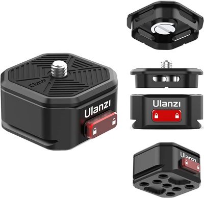 Ulanzi Claw II Quick Release System (Generation II) ขาตั้งกล้อง 1/4 นิ้วสําหรับกล้อง Dslr Gopro