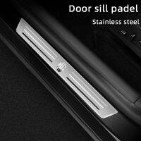 Stainless Steel Door Sill Padels Welcome Threshold Protective Board For MG MG5 HS ZS ONE Interior Accessories