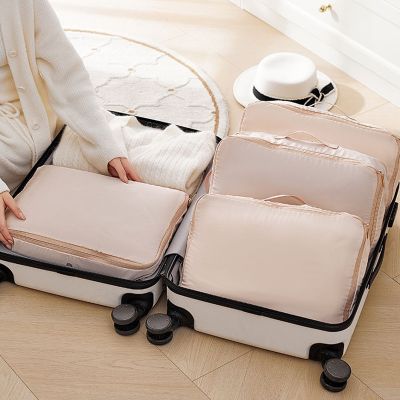 Quilt Clothes Compression Storage Bag Packing Cubes For Travel Room Storage Travel Suitcases Luggage Organizer For Women
