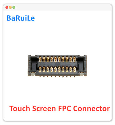 Baruile 10ชิ้นคอนเนคเตอร์ Fpc สำหรับหน้าจอสัมผัส Ipad Mini 1 2 3 A1432 Digitizer Gl Fpc ซ็อกเก็ตปลั๊กบนบอร์ดลอจิก