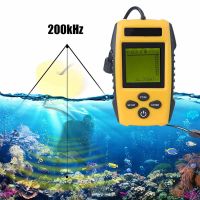 Fishers Tackle Sonar Sensor Transducer Contour Readout Fishfinder Sounder Fishfinders แบบพกพาสำหรับเรือ