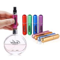 5ML Refillable Portable Travel Mini Refillable Conveniet Empty Spray Atomizer Perfume Bottles Cosmetic Containers For Traveler Travel Size Bottles Con