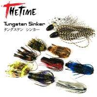 【LZ】☃  THETIME Silicone Rubber Skirt Elastic hole Umbrella Skirts Fishing Tungsten Weight Accessories Buzzbaits Spinner Buzz Bait