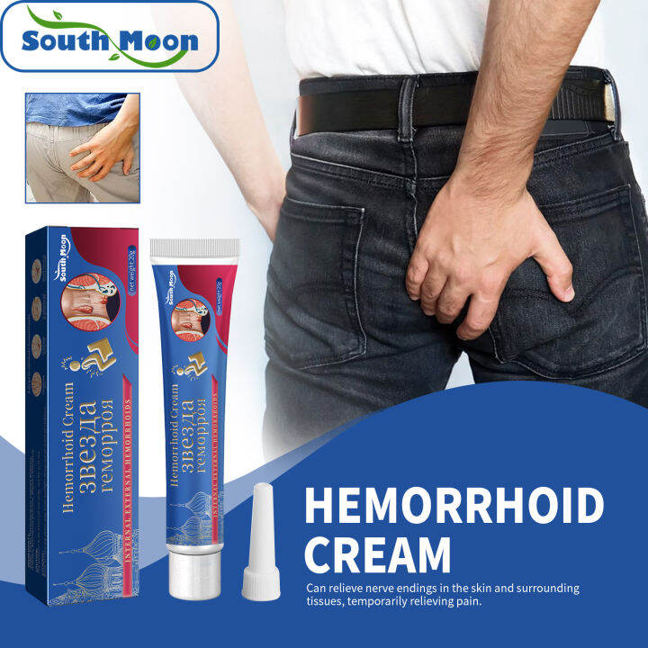 South Moon Hemorrhoid Cream Internal External Fissure Pain Relief
