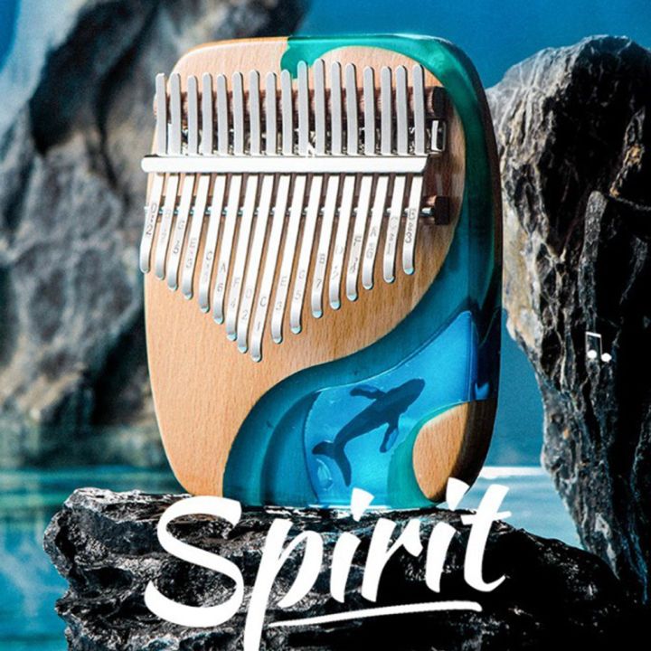 in-stock-hluru-blue-ocean-kalimba-17-คีย์เครื่องดนตรีของเล่นสําหรับเด็ก