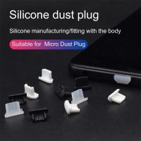 5pcs Portable Jack Interface Wear-resistant Micro Charger Port Anti Dust Plug Dustproof Cover Silicone Stopper