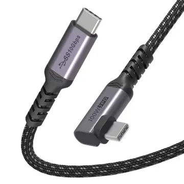 TYPE-C to C Cable USB C 5A E-MARK PD 100W USB 3.1 Gen2 10Gbps