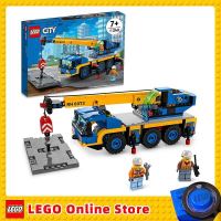 LEGO &amp; City-Ensemble de jouets de construction Great Vehicles pour enfants, grue mobile 60324, garçons et filles à partir de 7 ans, 340 pièces