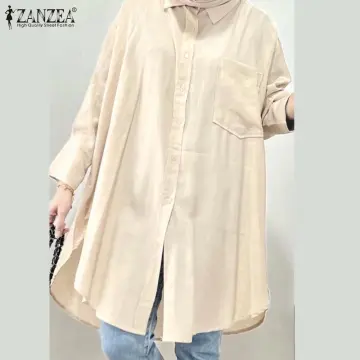 Shop Zanzea Blouse For Women Long Sleeve online - Jan 2024