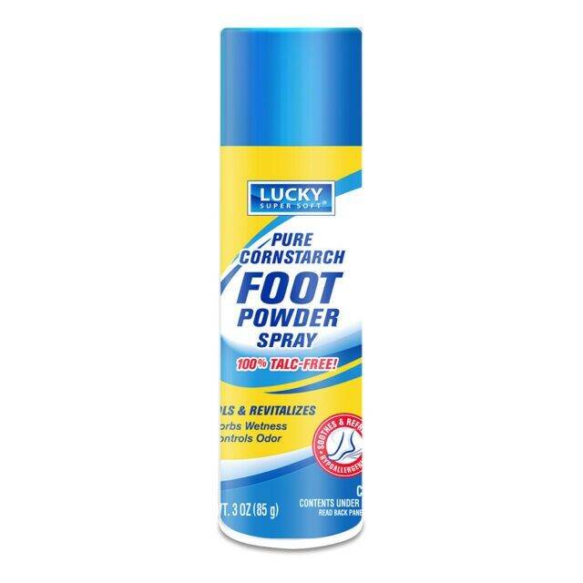 Soothing Foot Powder Spray Cooling Foot Odor Remover absorbs Wetness