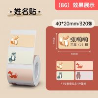 NIIMBOT B21/B3S/B203 Label Paper Name Sticker Classified Storage Color for Niimbot Printer