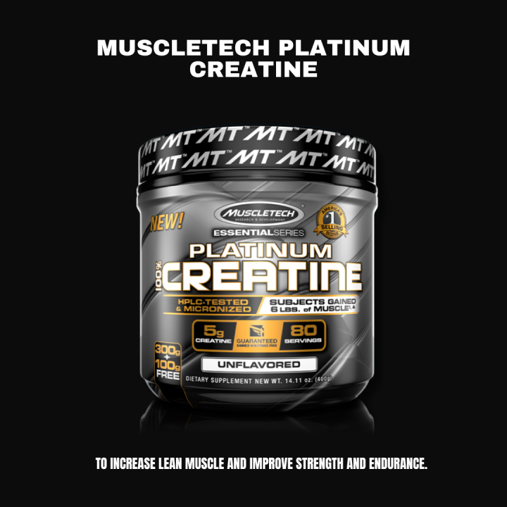 Muscletech Platinum Essential Creatine 80 Servings | Lazada PH