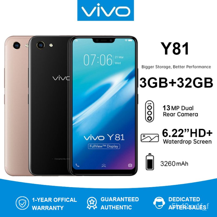 vivo y 81 4gb ram