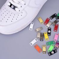 【hot sale】✼﹉✕ D18 2pcs/pair AF1 Shoelaces buckle Shoelace Buckle Metal Shoelaces Accessories Metal Lace Lock DIY Sneaker Kits Metal Lace Buckle