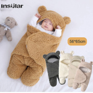 Insular Baby blanket Infant super soft plush swaddle blanket Creative baby