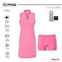 PING CARLA  DRESS  PING WOMENS DRESS  ชุดกระโปรงกอล์ฟผู้หญิง  เสื้อกีฬากอล์ฟผู้หญิง เดรสกีฬาผู้หญิง