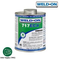 (ลดกระหน่ำ+)WELD-ON กาวทาท่อ PVC / UPVC 717 ขนาด 946 ml. สีใส / สีเทา / CLEAR / GREY รุ่นใหม่ ลดกลิ่นฉุนลง 30% ราคาถูก สาย ยาง และ ท่อ น้ำ ท่อ pvc ท่อ ระบาย น้ํา สาย ยาง สี ฟ้า