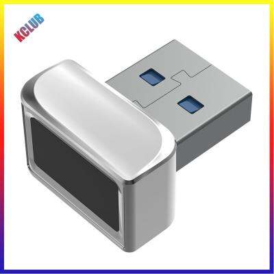 USB โมดูลเครื่องอ่านลายนิ้วมือโลหะผสมสังกะสีโมดูลปลดล็อคลายนิ้วมือขนาดเล็กหลายภาษาปลอดภัยใช้งานสะดวกพกพาได้สำหรับแล็ปท็อปพีซี