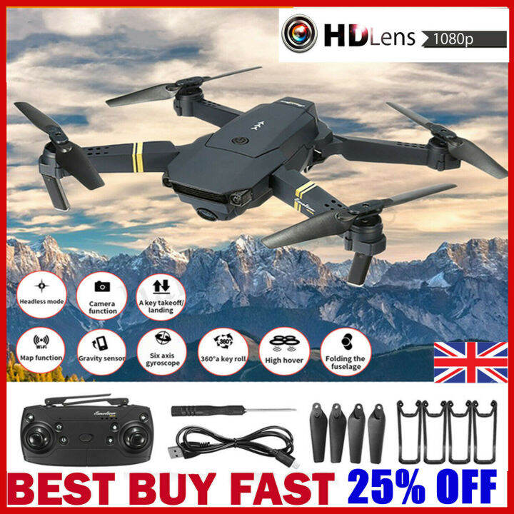 drone-e58-wifi-fpv-โดรนที่มีมุมภาพกว้าง-1080p-กล้อง-hd-high-hold-สามารถพับเก็บได้