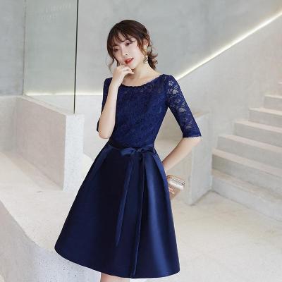 Host Dress Womens 2022 Party Small Party Dress Long New Dignified Atmosphere Slim