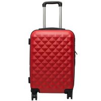 Getservice กระเป๋าเดินทาง  กระเป๋าขึ้นเครื่อง luggage กระเป๋าแฟชั่น Size 24"(Red)