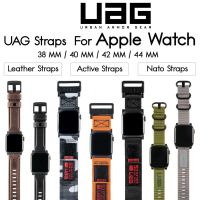 UAG APPLE WATCH ผ้า / ไนลอน / สายหนัง / สายซิลิโคนนาฬิกา 38 / 40/41mm มม. 42 / 44/45mm มม. Apple Watch สายนาโต้ หนัง S7/S6/SE/1/2/3/4/5