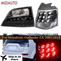 โคมไฟหยุดเบรกด้านหลังไฟท้ายสำหรับ Mitsubishi Outlander EX 2007 2008 2009-2013ด้านนอกพร้อมหลอดไฟ8330A39 LED 6อุปกรณ์เสริมรถยนต์