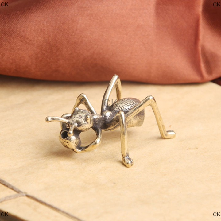 ck-3d-รูปปั้นทองเหลืองหล่อรูปปั้น-mini-animal-metal-figurine-home-decor-ประติมากรรม