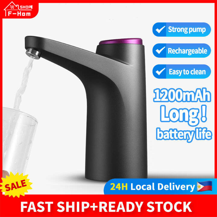 【Local delivery】Automatic Water Dispenser Pump Drinking Rechargeable ...