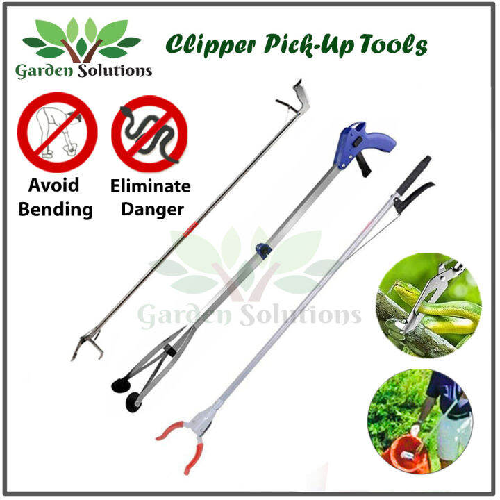Aluminum Alloy Garbage Clip Pickup Tools/ Rubbish Picker/ Foldable