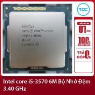 Bộ vi xử lý Intel CPU Core i5-3570 3.80GHz ,77w 4 lõi 4 luồng, 6MB Cache Socket Intel LGA 1155 thumbnail