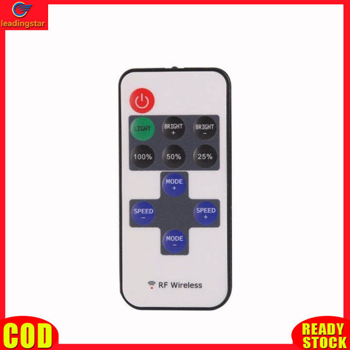 leadingstar-rc-authentic-dimming-controller-5-24v-monochromatic-light-strip-remote-control-11-key-rf-controller