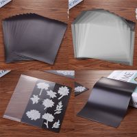 【hot】 10pcs/set 0.3mm Magnetic Sheets   Plastic Folder Storage Cutting Dies Organizer Holders Transparent 7x5inch