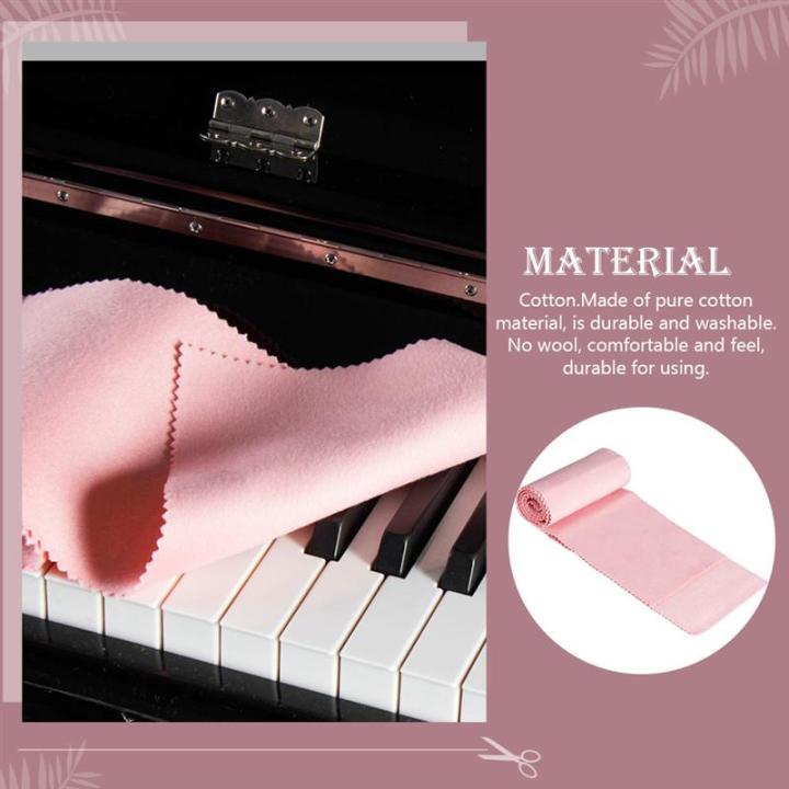 keyboard-cover-piano-cloth-88-keys-key-protector-anti-dust-cotton-electronic-red-decorated-for-supply