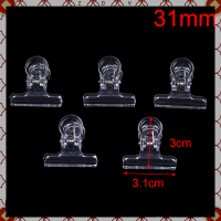 ZDV-S✅ 5PCS CLEAR Fly tying คลิปขนนก hackle Holding Tools อุปกรณ์ตกปลาบิน